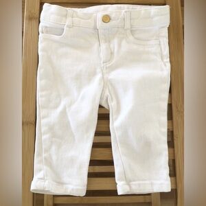 JANIE AND JACK | Skinny White Denim Jeans